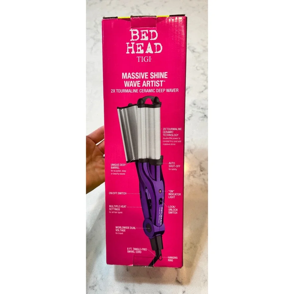 Bed Head Massive Shine Wave Artist, 2x Ceramic‎ Deep Waver NEW open box